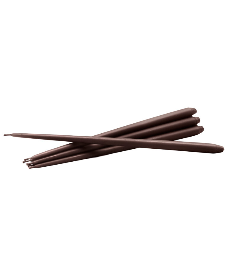 stoff nagel taper candles_espresso_prod pic