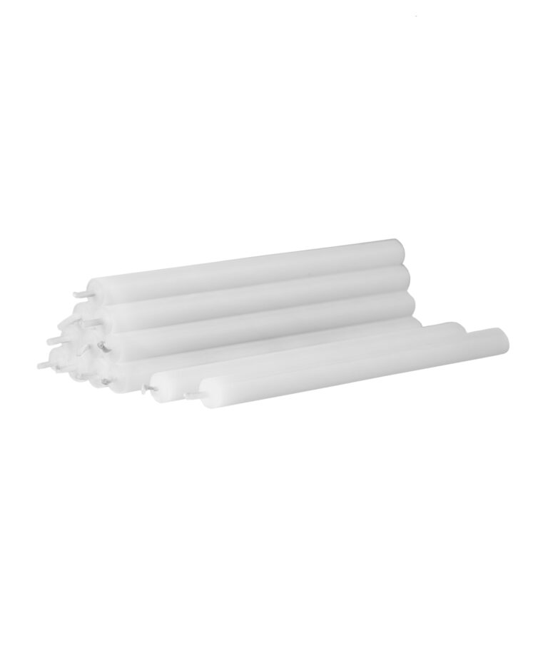 white candles