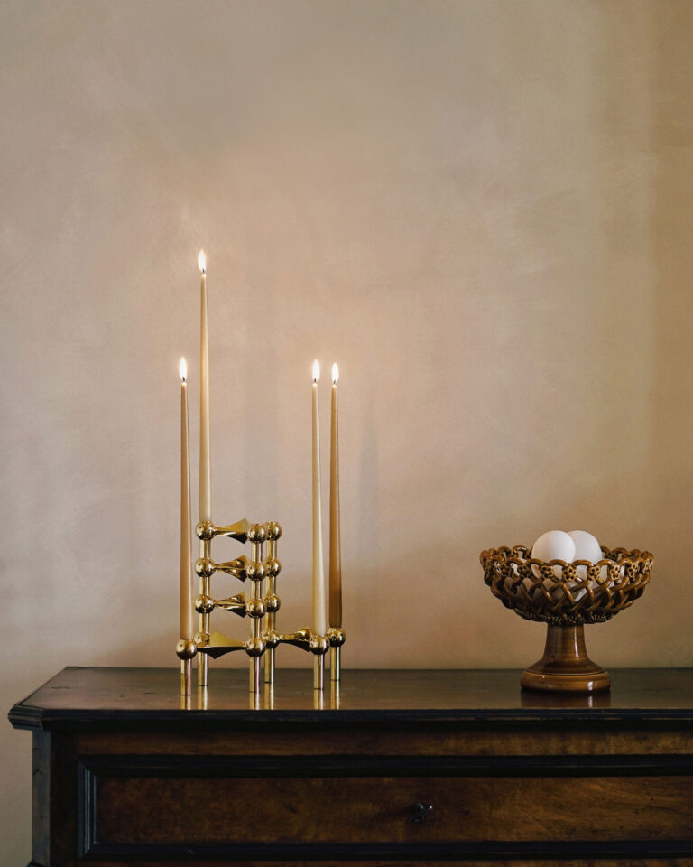 stoff-nagel-taper-candles-and-nagel-candle-holders-in-solid-brass