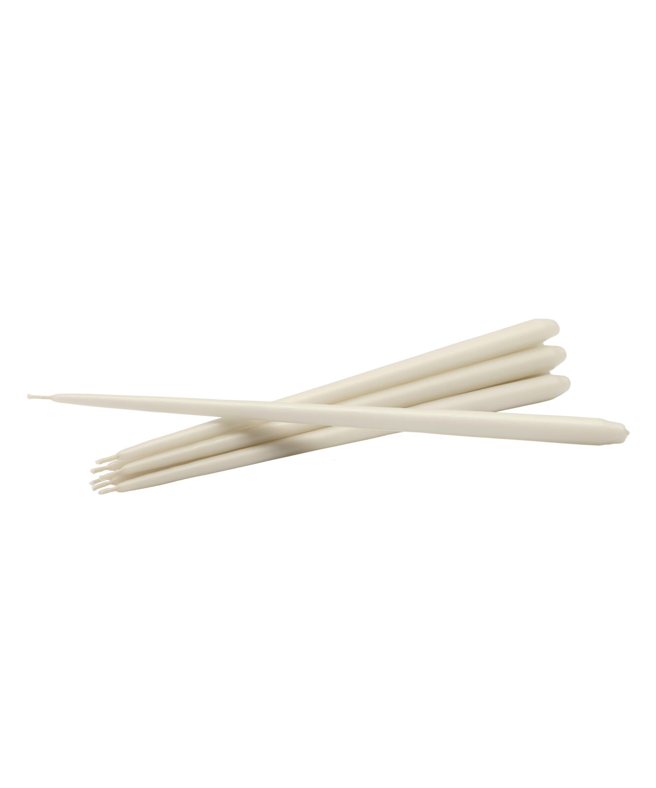 STOFF Nagel taper candles, off-white