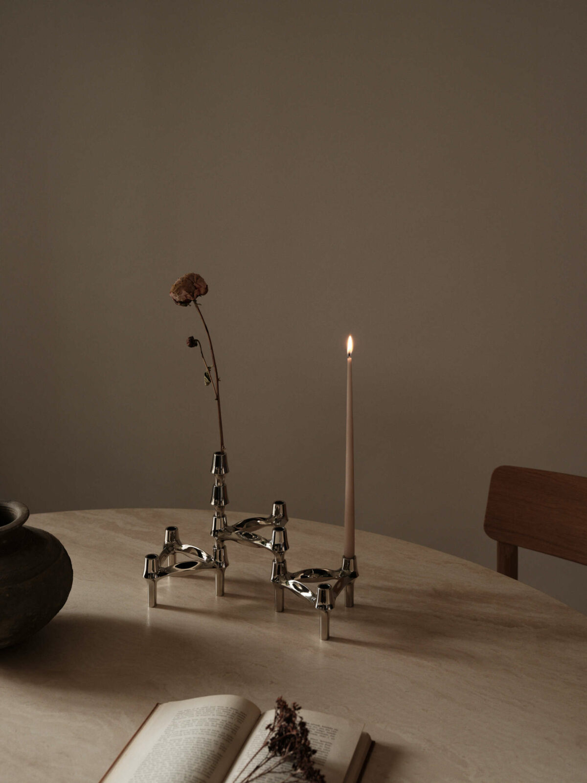 stoff nagel bmf vase and bmf candle holder