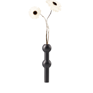 black vase with flower_pack