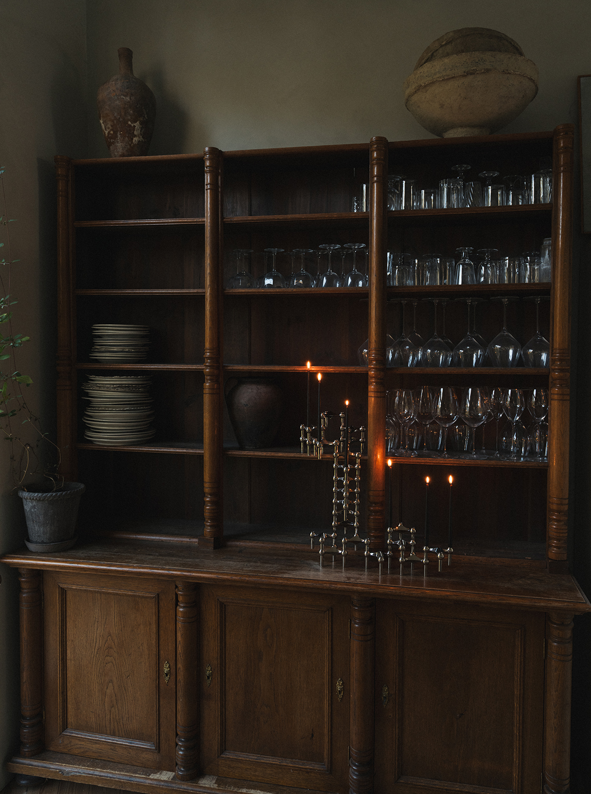 angelica svanström - sculptural play with the stoff nagel candle holder collection