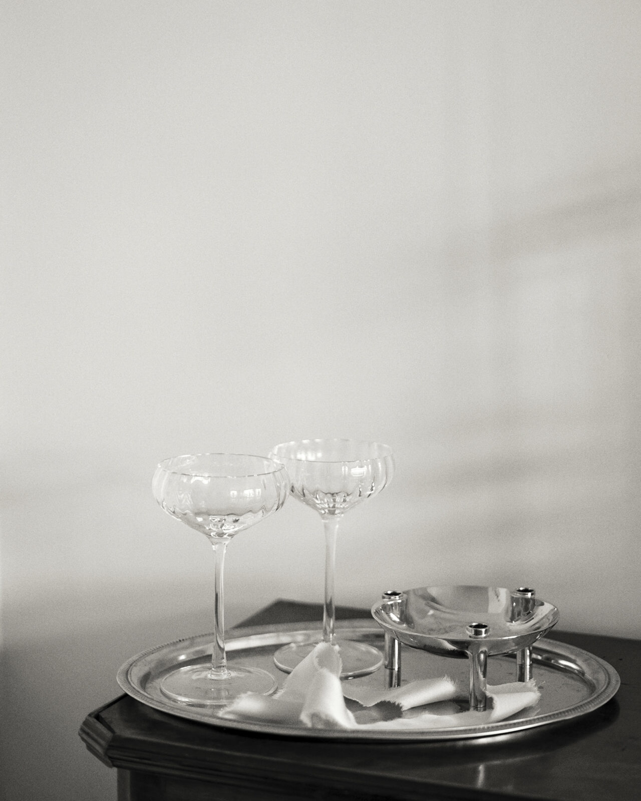Charlotte King wedding styling with stoff nagel